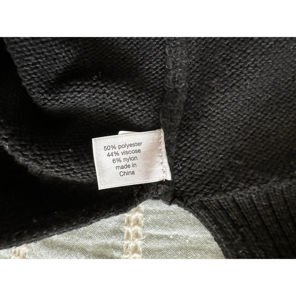 Lane Bryant Classic V-Neck Tunic Striped Orange Yellow Pullover Sweater 14/16 - Picture 5 of 5
